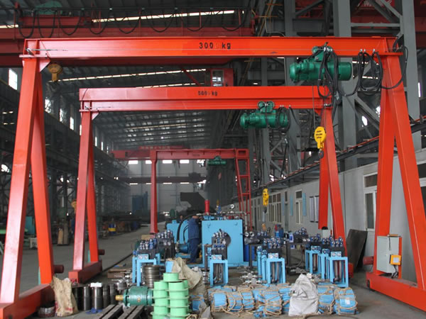 成華牌輕小型簡易式龍門吊架電動(dòng)款